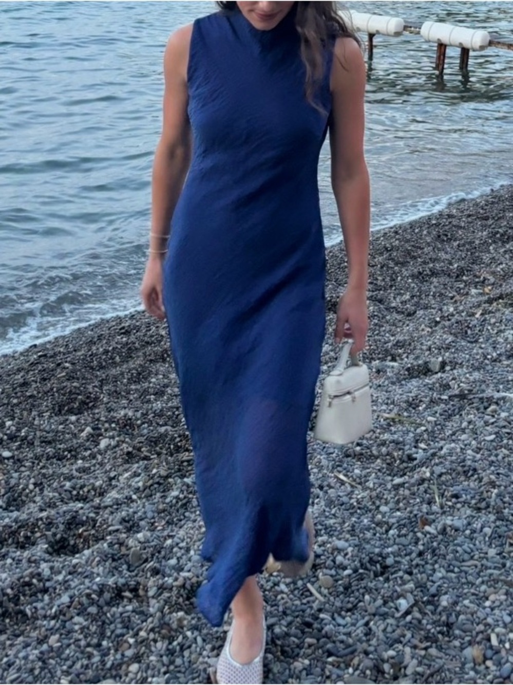 Mango Sleeveless Maxi Dress